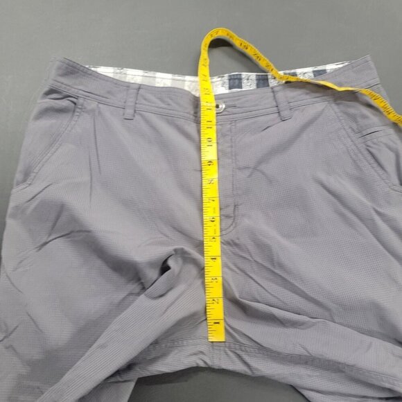 Lululemon Shorts Men's Gray Kahuna Flat Front Hybrid Chino 10” Inseam 38 Golf - Picture 6 of 7